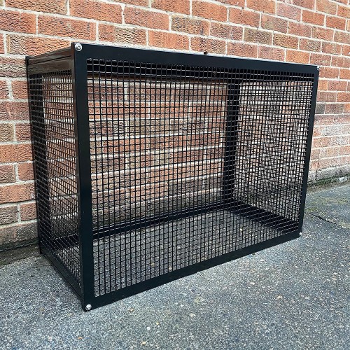 Solar Panel Protection Cage Fast-Fit Steel Mesh Cage for Solar and Heat Pumps